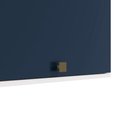 Ver imagem 5 de Armário Aéreo Celeste Kappesberg 100% Mdf 1 Porta Basculante Branco/azul 60cm