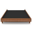 Ver imagem 3 de Cama Casal King Base Box Pés Madeira 203cm Suném P05 Couríssimo Whisky Bouclê Cru - Lyam Decor