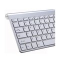Ver imagem 4 de Kit Teclado Slim Com Mouse Sem Fio 2.4g Ultra Fino Para Pc Notebook Prata