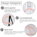 Ver imagem 3 de Kit 20 Cabide Infantil Bebê Veludo Antideslizante Rister Baby
