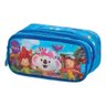 Kit Mochila Rodinhas + Lancheira Térmica + Estojo Triplo Lilica Ripilica Céu Pacific Azul - 10