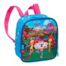 Kit Mochila Rodinhas + Lancheira Térmica + Estojo Triplo Lilica Ripilica Céu Pacific Azul - 1