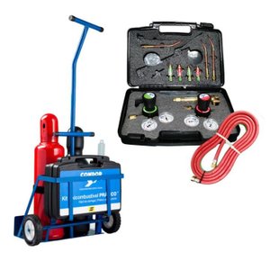 Conjunto para Solda Oxigênio/Acetileno PPU s/ Carga ESAB/CONDOR
