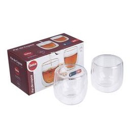 COPO DE VIDRO DUPLO SOFT 250ML 2PCS Dolce Home - 1