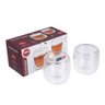 COPO DE VIDRO DUPLO SOFT 250ML 2PCS Dolce Home - 1
