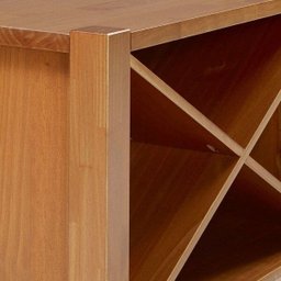 Rack para TVs até 65 Polegadas Madeira Maciça 1 Porta com Adega Primavera Cabecasa Madeiramadeira - 6