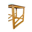 Ver imagem 6 de Mesa Quadrada Centro Sala Apoio Sofá Mesinha Madeira Branco.