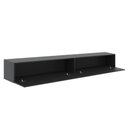 Ver imagem 7 de Rack com Painel Ripado Suspenso para Tv até 70 Polegadas 2 Portas Grécia 180cm