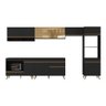 Armário de Cozinha Modulada Completa 357cm com Balcão para Cooktop Veneza Multimóveis MP2274  - 6