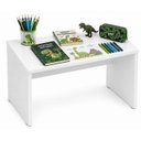 Ver imagem 3 de Mesa Infantil Escolar 78cm para Estudos Leitura Branco