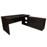 Mesa de Escritório em L 170cm com Balcão e 3 Gavetas - 3