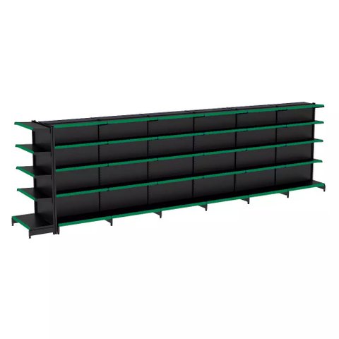Gondola Centro 170 Fit Ate 6 Metros 1 Ponta Preto 65b Pe Verde