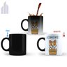 Caneca Mágica Divertida Cachorro Shiba Com Café Sem Café Cerâmica - 4