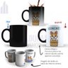 Caneca Mágica Divertida Cachorro Shiba Com Café Sem Café Cerâmica - 5