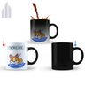 Caneca Mágica Divertida Cachorro Shiba Com Café Sem Café Cerâmica - 3