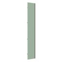 Ver imagem 1 de Porta para Roupeiro Closet Canto Diagonal Individual 40cm Puxador Perfil Inox Luciane Móveis