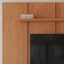 Ver mais imagens de Painel para TV Dominus 232 cm 250 cm de Altura Naturalle Mavaular
