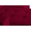 Ver imagem 5 de Sofá 3 Lugares Com Molas Retrátil E Reclinável Vermelho