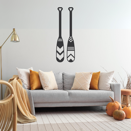 Remo Decorativo de Mdf Kit com 2 Remos - 2