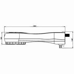 Ducha Chuveiro Eletrônica Premium Potência 7500w/220v Branco Durín - 6