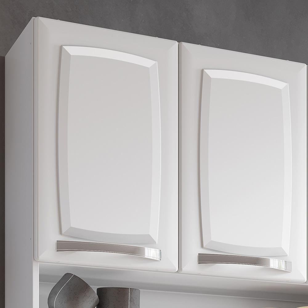 Armário de Cozinha Aço Compacto 105cm 6 Portas 2 Gavetas Itatiaia Pratika Branco - 6
