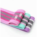 Ver imagem 4 de Kit 3 Faixas Elásticas de Exercício Hip Resistance Bands