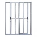 Ver imagem 1 de Porta de Correr Sacada 3 Folhas 210x120cm com Fechadura