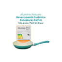 Ver imagem 5 de Jogo de Panelas Indução Cerâmica Miami Verde 5pçs Al191