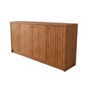 Ver imagem 1 de Balcão Buffet Lusso 4 Portas 3 Prateleiras Cinamomo - Panorama Móveis