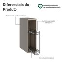 Ver imagem 4 de Balcão Porta-Temperos 20cm Suspenso Nice Madesa