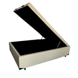 Cama Baú Casal Blindada/reforçada - 43cm de Altura Total - 1