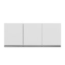 Ver imagem 2 de Armário Cozinha Aéreo 120cm 3 Portas Leticia Branco A01 - D’Rossi
