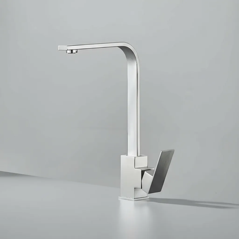 Torneira Misturador Moderna Slim 360º Cozinhas e Lavabos Alta Inox