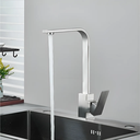 Ver imagem 2 de Torneira Misturador Moderna Slim 360º Cozinhas e Lavabos Alta Inox