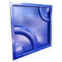 Ver imagem 5 de Forma 3D Gesso e Cimento ABS 1mm - Curvas 29x29 cm