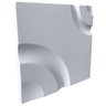 Forma 3D Gesso e Cimento ABS 1mm - Curvas 29x29 cm - 4