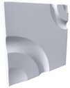 Ver imagem 4 de Forma 3D Gesso e Cimento ABS 1mm - Curvas 29x29 cm