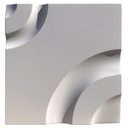 Ver imagem 2 de Forma 3D Gesso e Cimento ABS 1mm - Curvas 29x29 cm