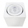 Spot Quadrado Sobrepor Direcionável GU10 Dicroica 7cm Branco - 4