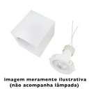 Ver imagem 6 de Spot Quadrado Sobrepor Direcionável GU10 Dicroica 7cm Branco
