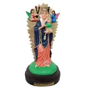 Ver imagem 1 de Imagem de Nossa Senhora do Perpétuo Socorro de Borracha Inquebrável - 20 cm