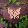 Quadro Placa Borboleta em Mdf para Pintura Jardim Decoração - 4