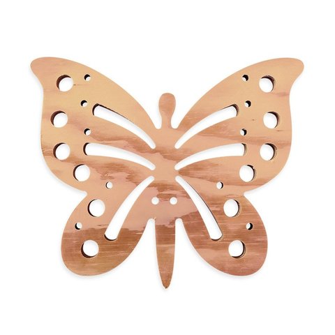 Quadro Placa Borboleta em Mdf para Pintura Jardim Decoração