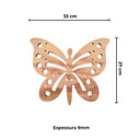 Ver imagem 2 de Quadro Placa Borboleta em Mdf para Pintura Jardim Decoração