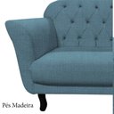 Ver imagem 7 de Namoradeira Decorativa Dália Linho Azul Marinho