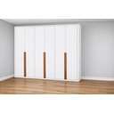 Ver imagem 1 de Guarda Roupa 6 Portas 6 Gaveta Living -grand Line