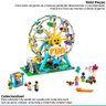 Brinquedo Infantil Lego Creator Roda-Gigante 3 em 1 Barco Roda-Gigante e Carrinho 1002 Peças +9 - 3