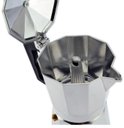 Ver imagem 5 de Cafeteira Italiana Alumínio 9 Xícaras 450ml Prata Café Cozinha 9 Xícaras