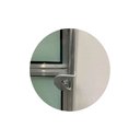 Ver imagem 3 de Vitro Basculante 2 Seções de Alumínio Brilhante 60x150