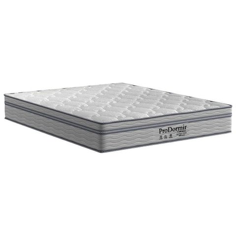 Colchão Casal Molas MasterPocket Ensacadas ProDormir Springs Luxo Euro Pillow Gray (138x188x28